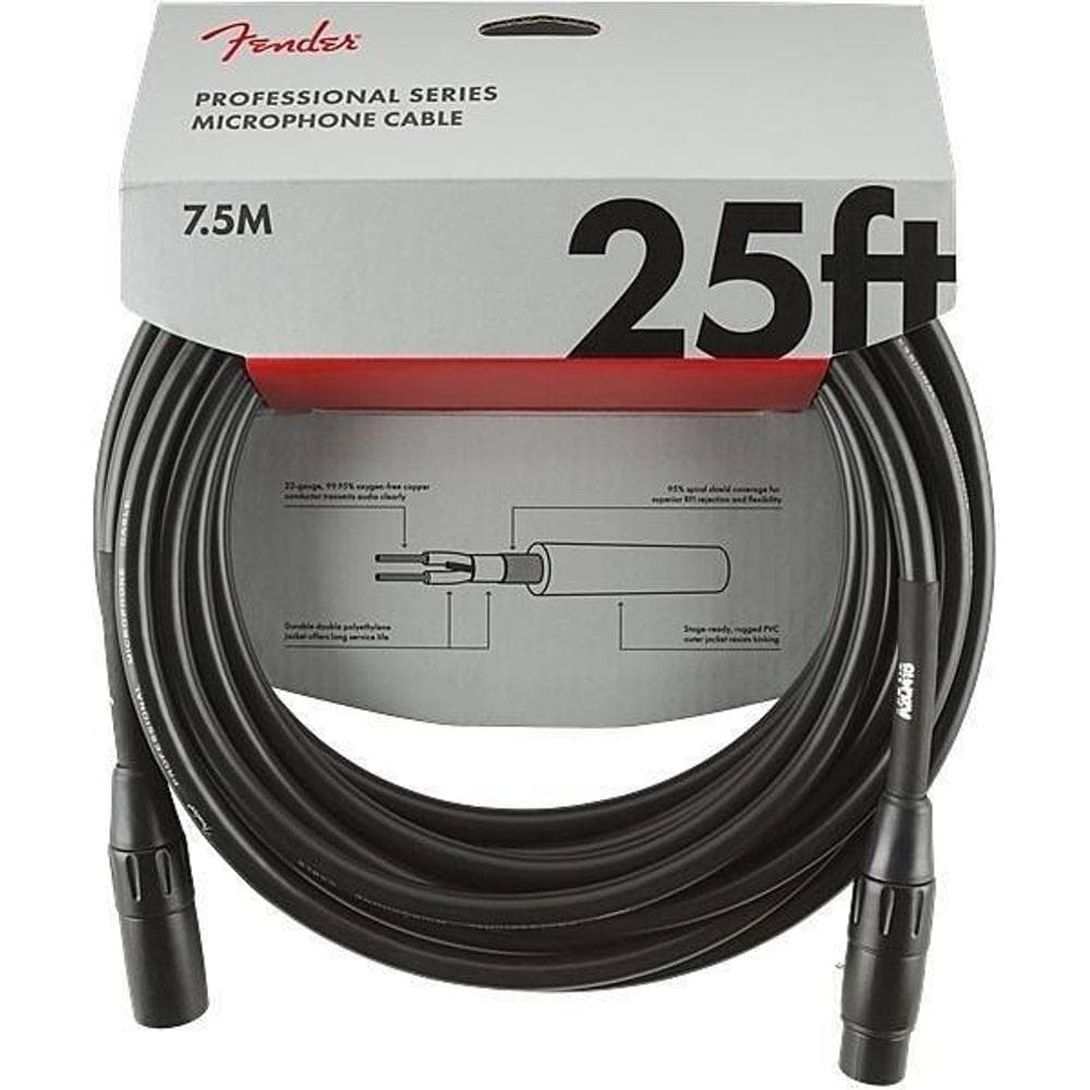 099-0820-015 Pro mikrof.kábel 7,5m Black