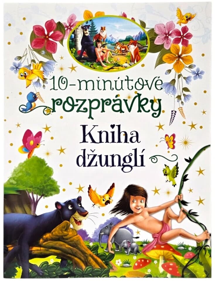 10-minutové rozprávky Kniha džunglí