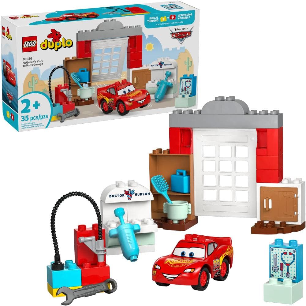 10456 McQueen návšteva u dr Hudsona LEGO