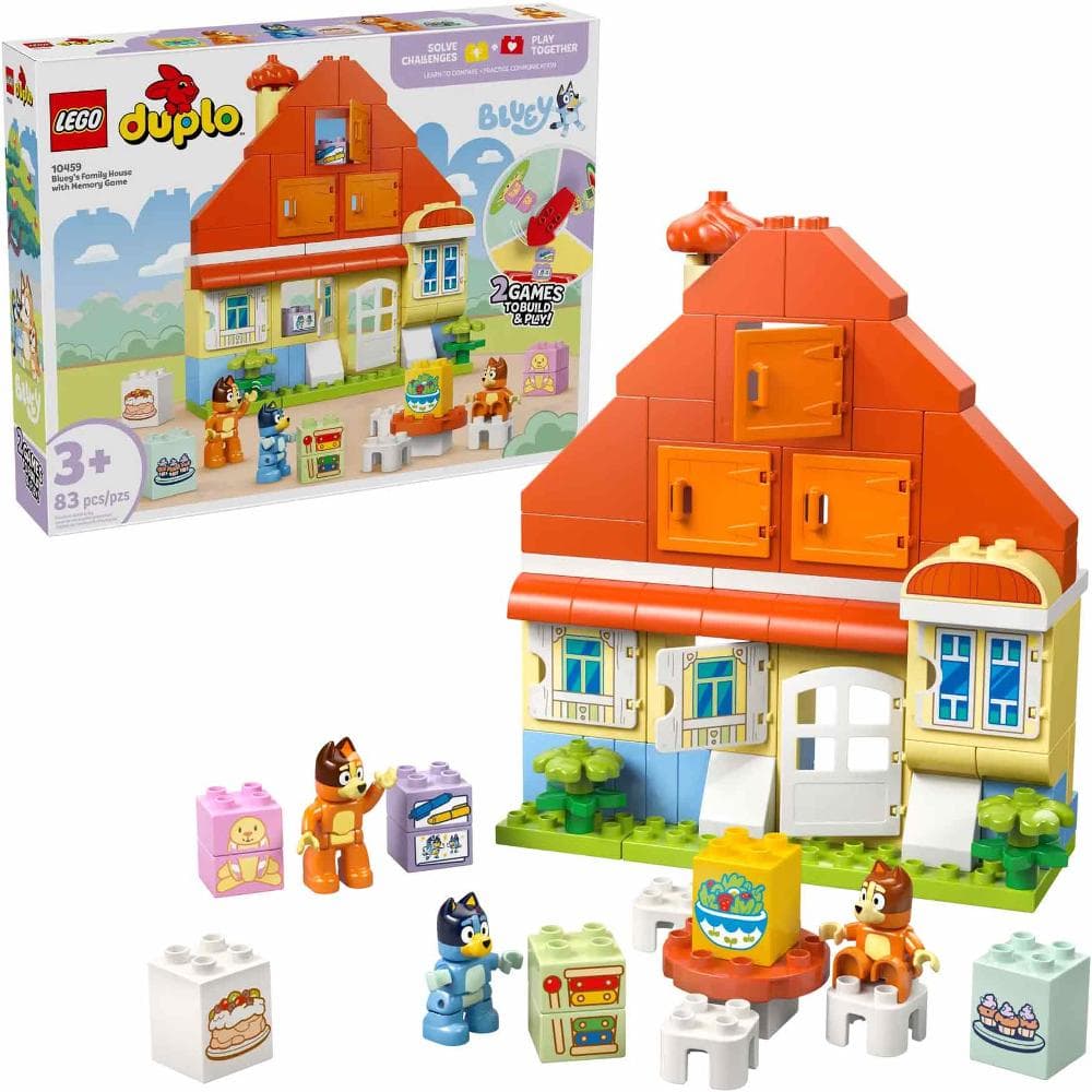 10459 Dom Bluey a pamäťová hra LEGO