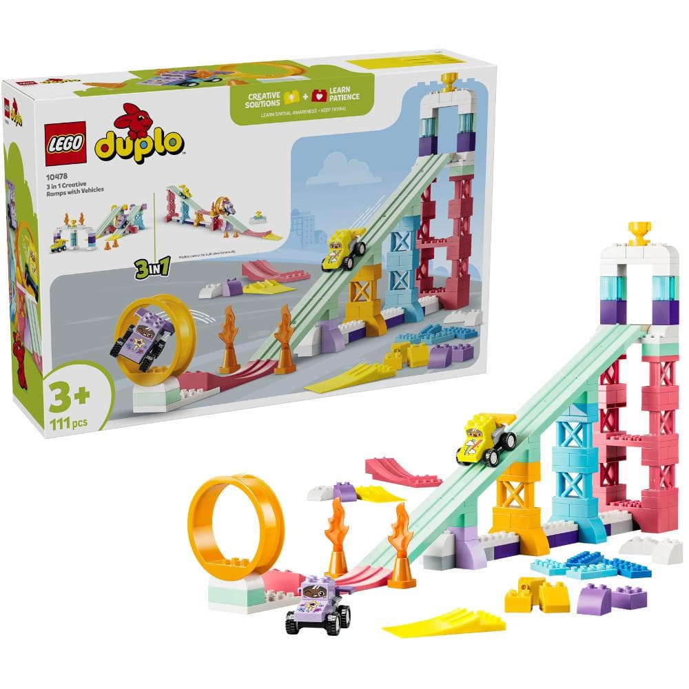 10478 Kreatív.rampy s vozidlami 3v1 LEGO
