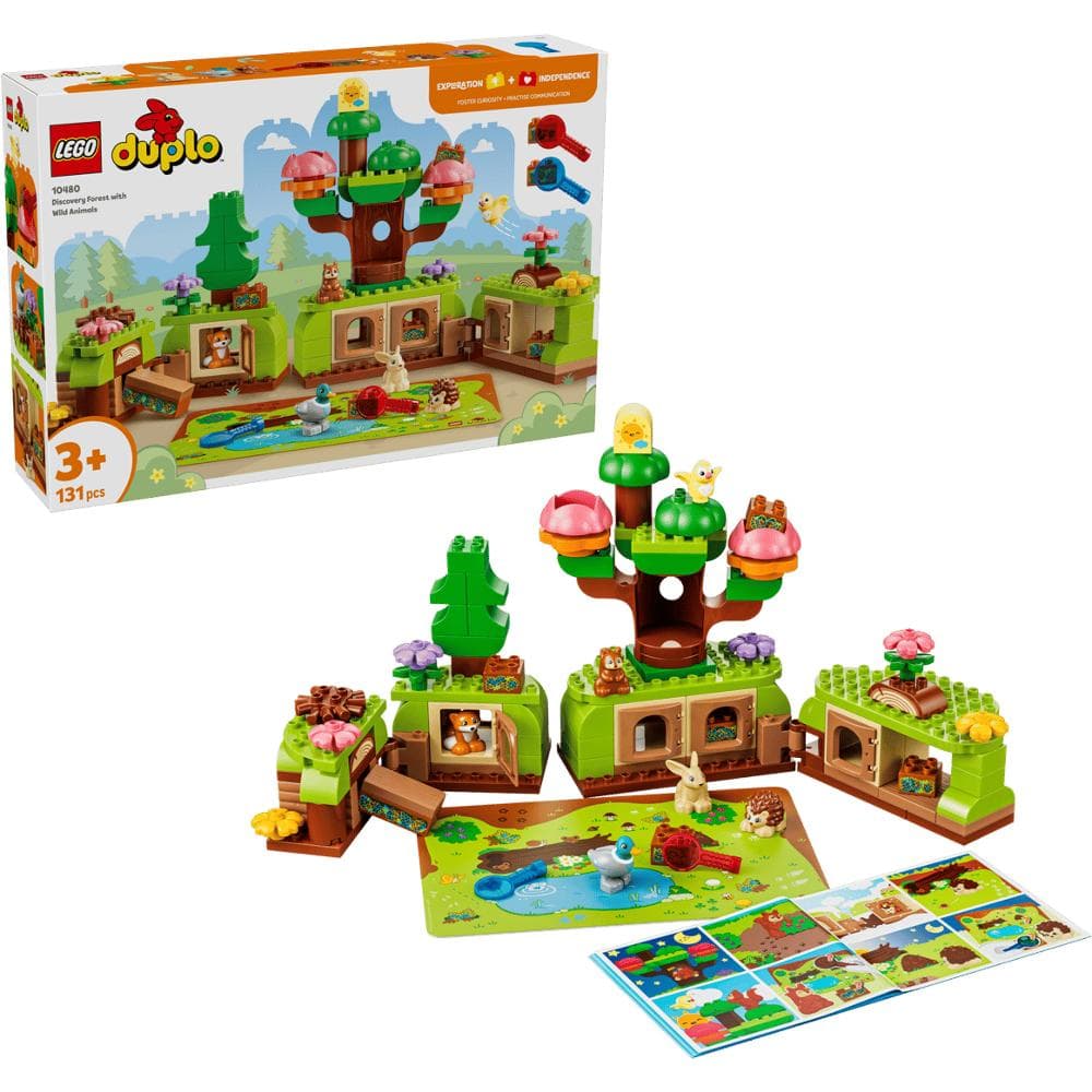 10480 Les plný objavov s div.zvier. LEGO