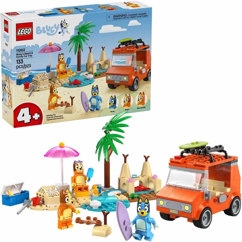 11202 Bluey a výlet autom na pláž LEGO