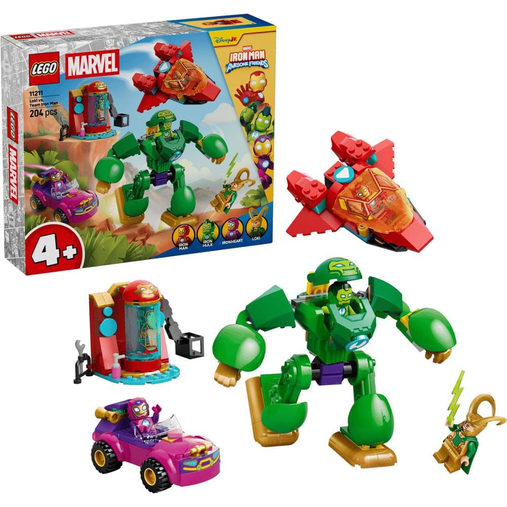 11211 Loki vs. tím Iron Mana LEGO