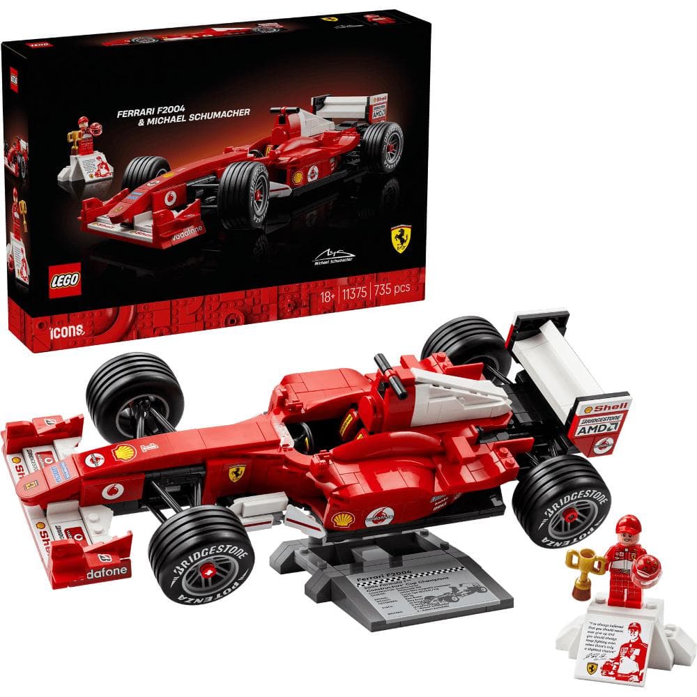 11375 Ferrari F2004 a Michael Schum.LEGO