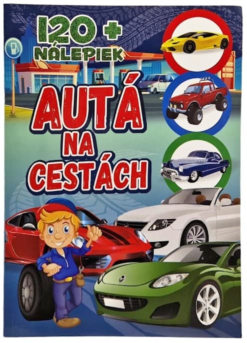 120+nálepiek Autá na cestách