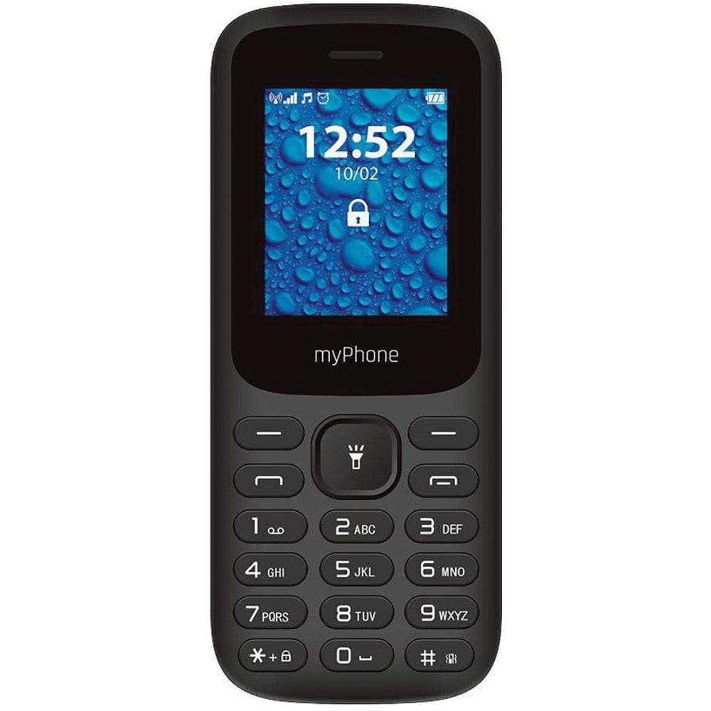 2220 tlačidlový telefón Black myPhone