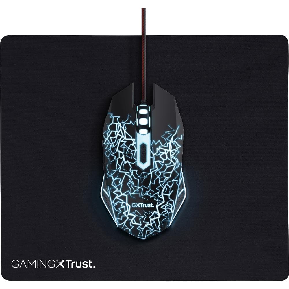 24752 BASICS GAMING MOUSE & PAD TRUST