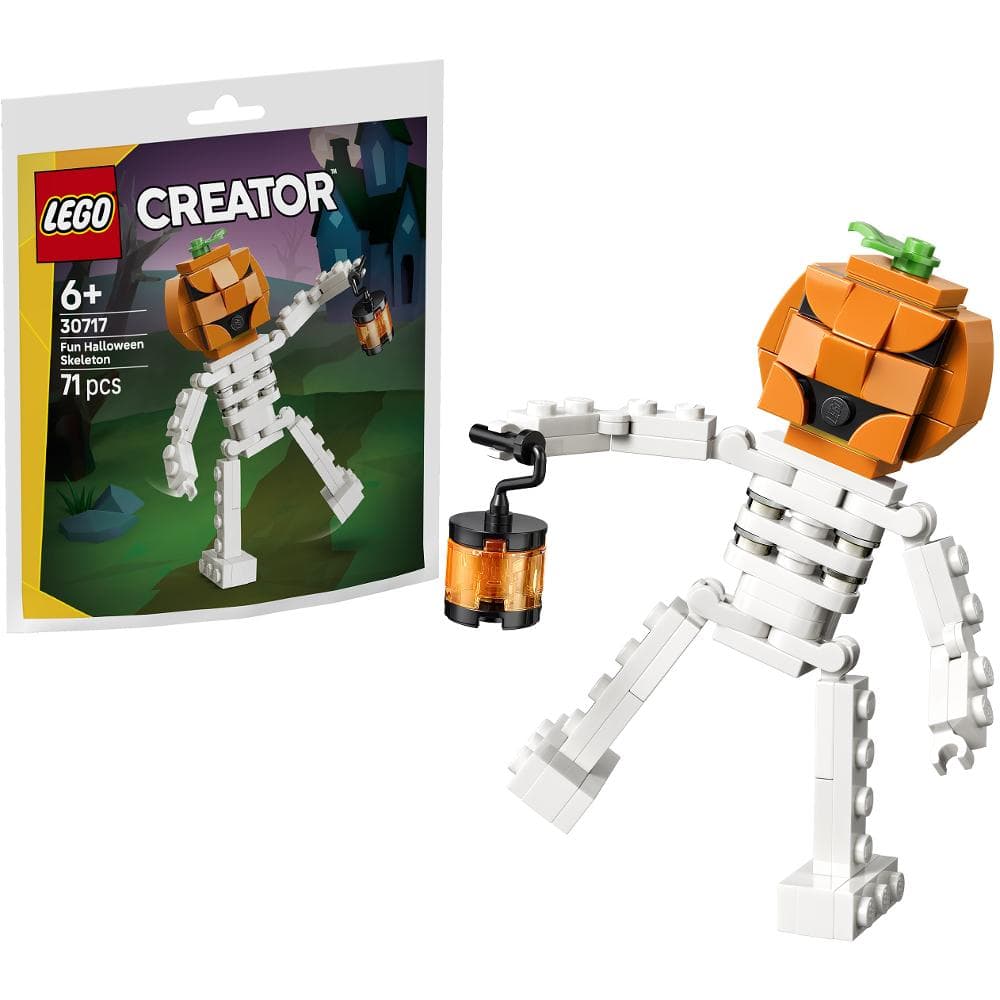 30717 Zábavný halloween. Kostlivec LEGO