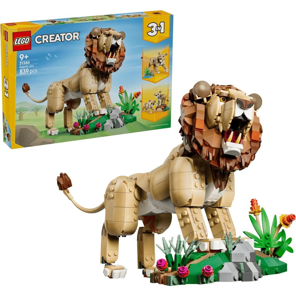 31386 Divok.zvieratá Majestátny lev LEGO