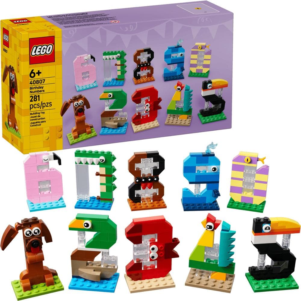 40807 Čísla na narodeniny LEGO