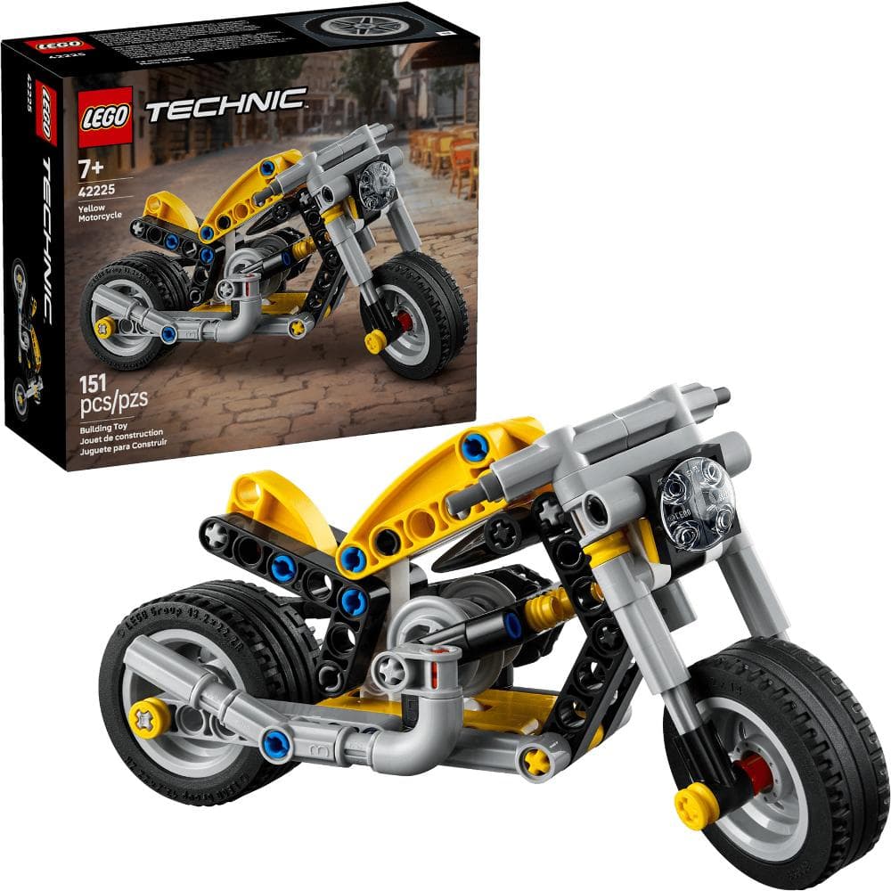 42225 Žltá motorka LEGO