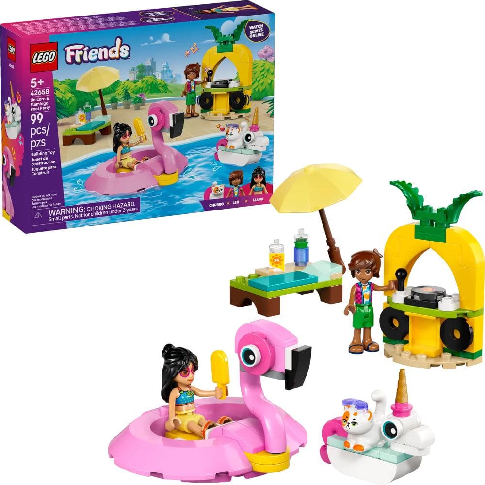 42658 Zábava pri bazéne s jednorož. LEGO