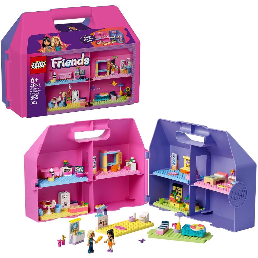 42697 Kreat.kufrík s domč. pre báb. LEGO