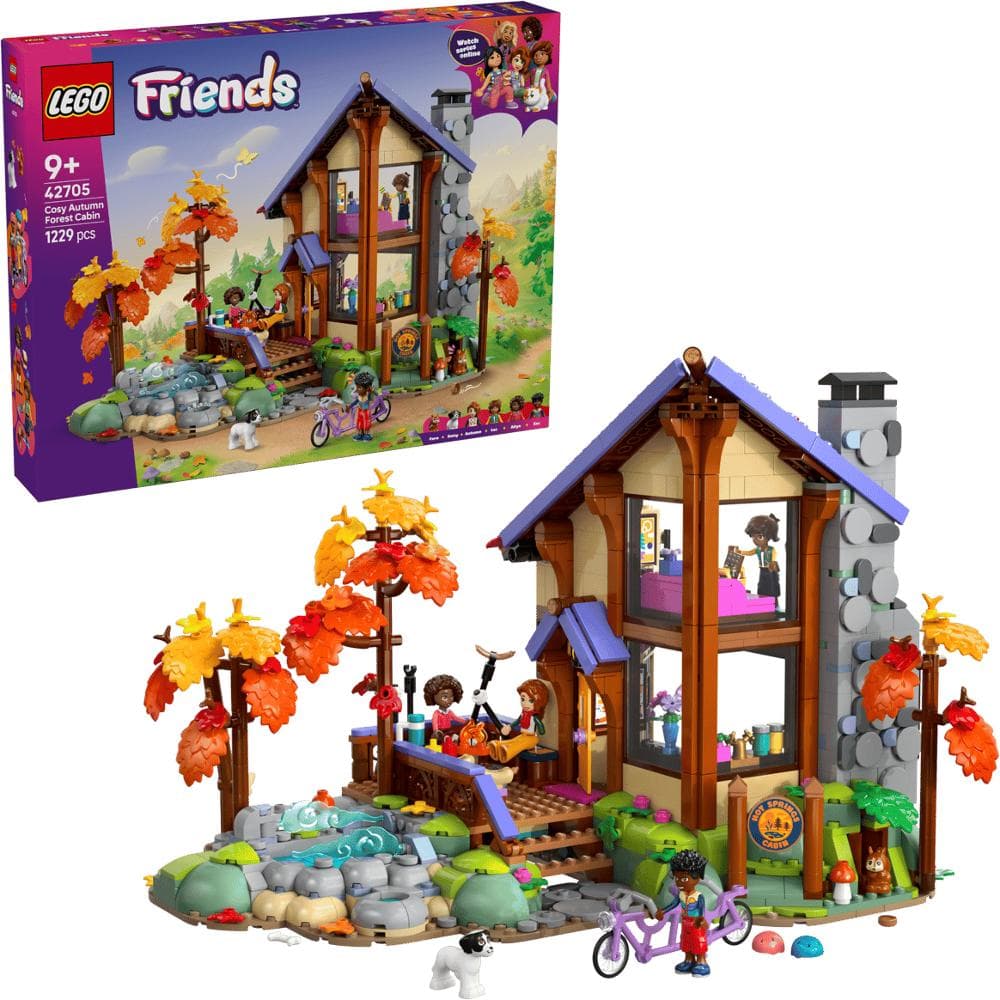 42705 Útulná chata v jesennom lese LEGO