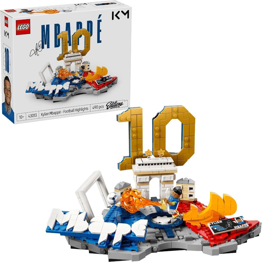 43013 Kylian Mbappé-Hviezd.mom.fut. LEGO