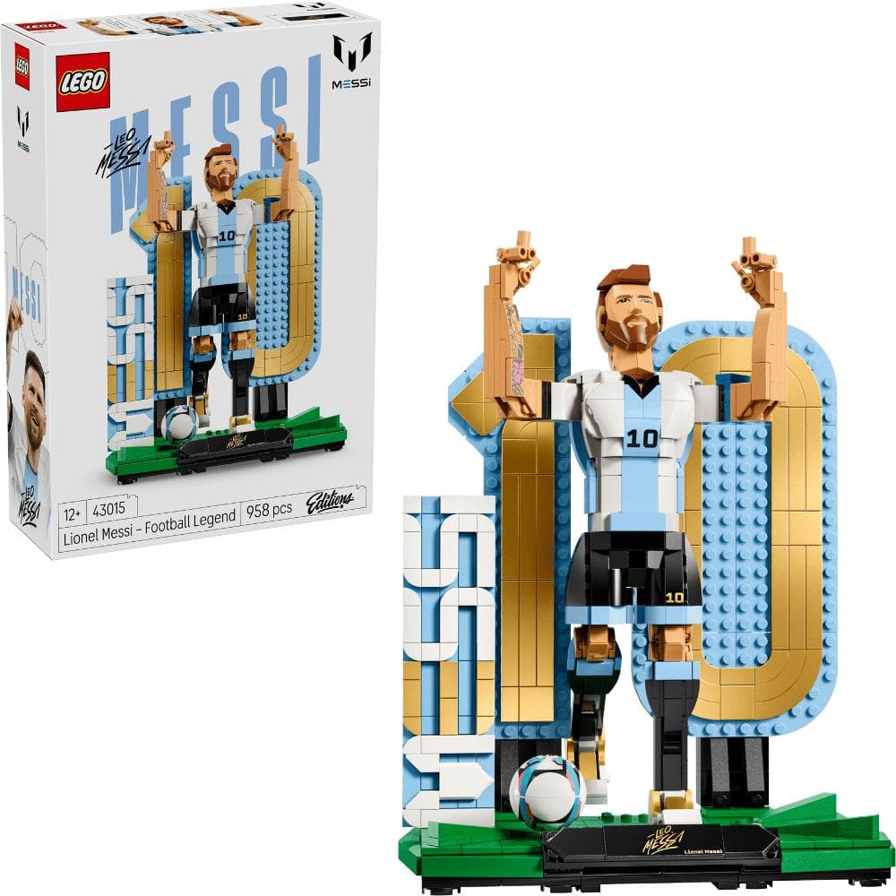 43015 Lionel Messi-Futbalová legen. LEGO