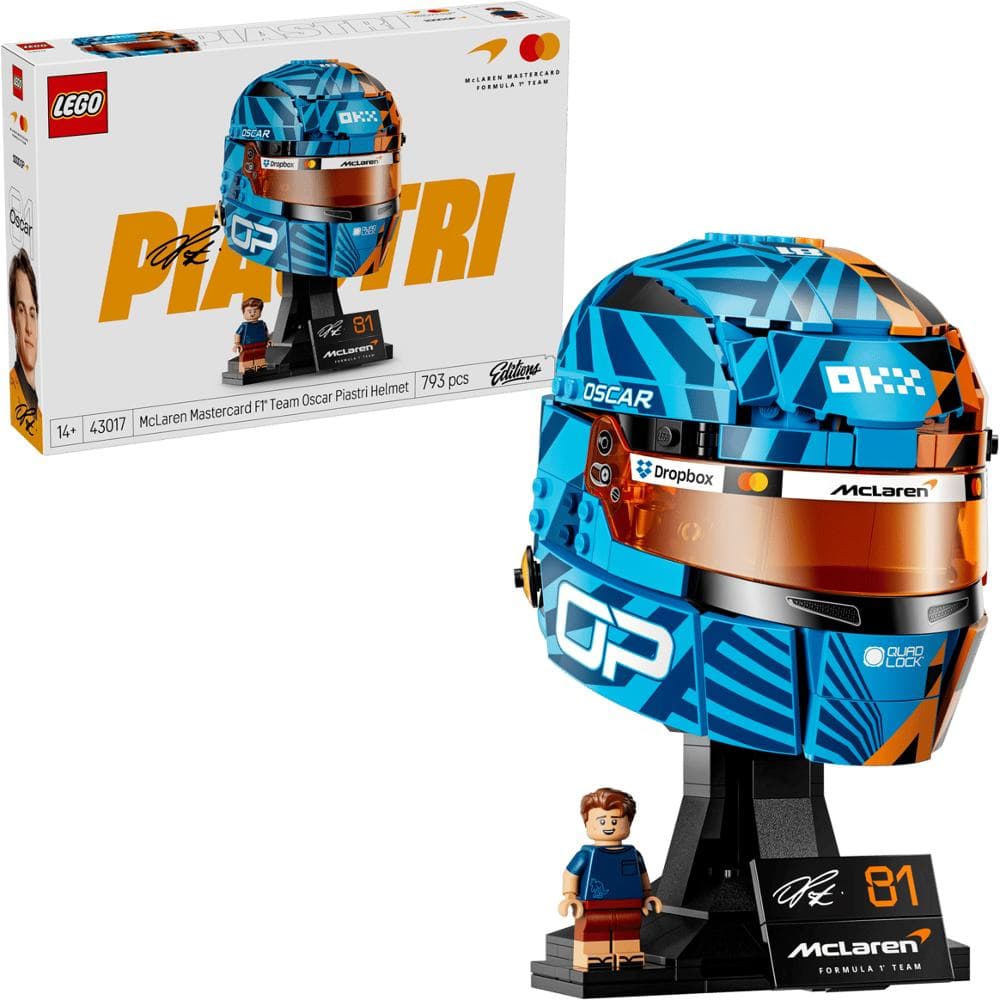 43017 PrilbaOscarPiastri McLaren F1 LEGO