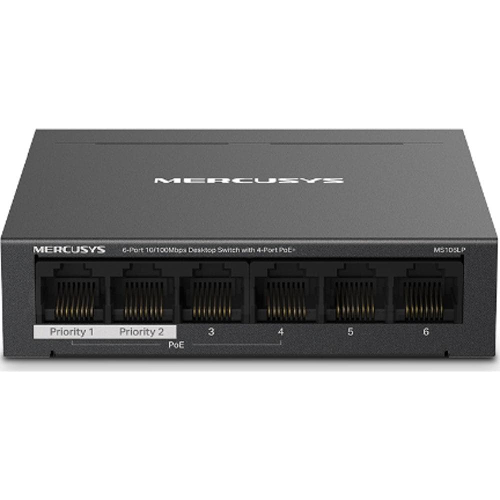 6-Port 10/100 Mbps Deskt Switch MERCUSYS