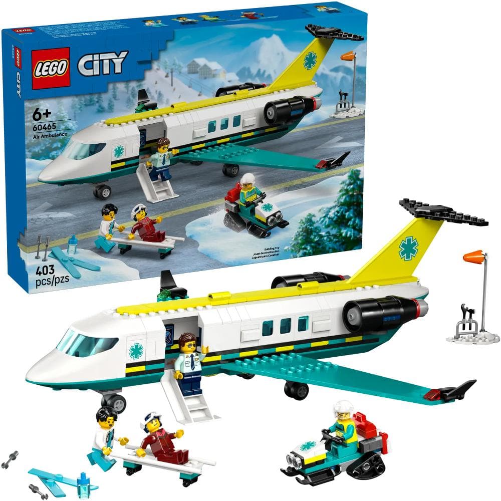 60465 Lietadlo záchranárskej služby LEGO