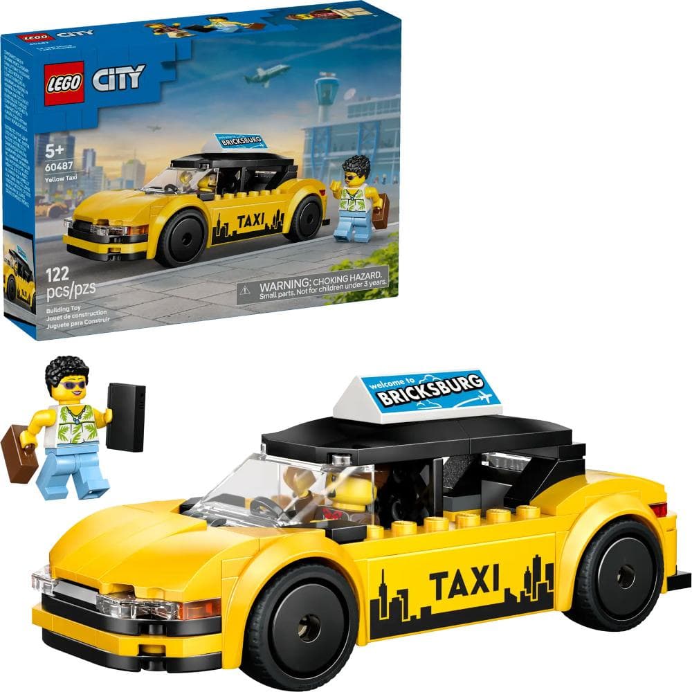60487 Žltý taxík LEGO
