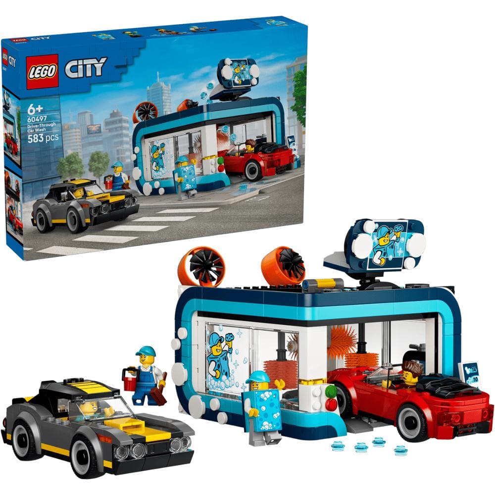 60497 Prejazdná autoumývareň LEGO