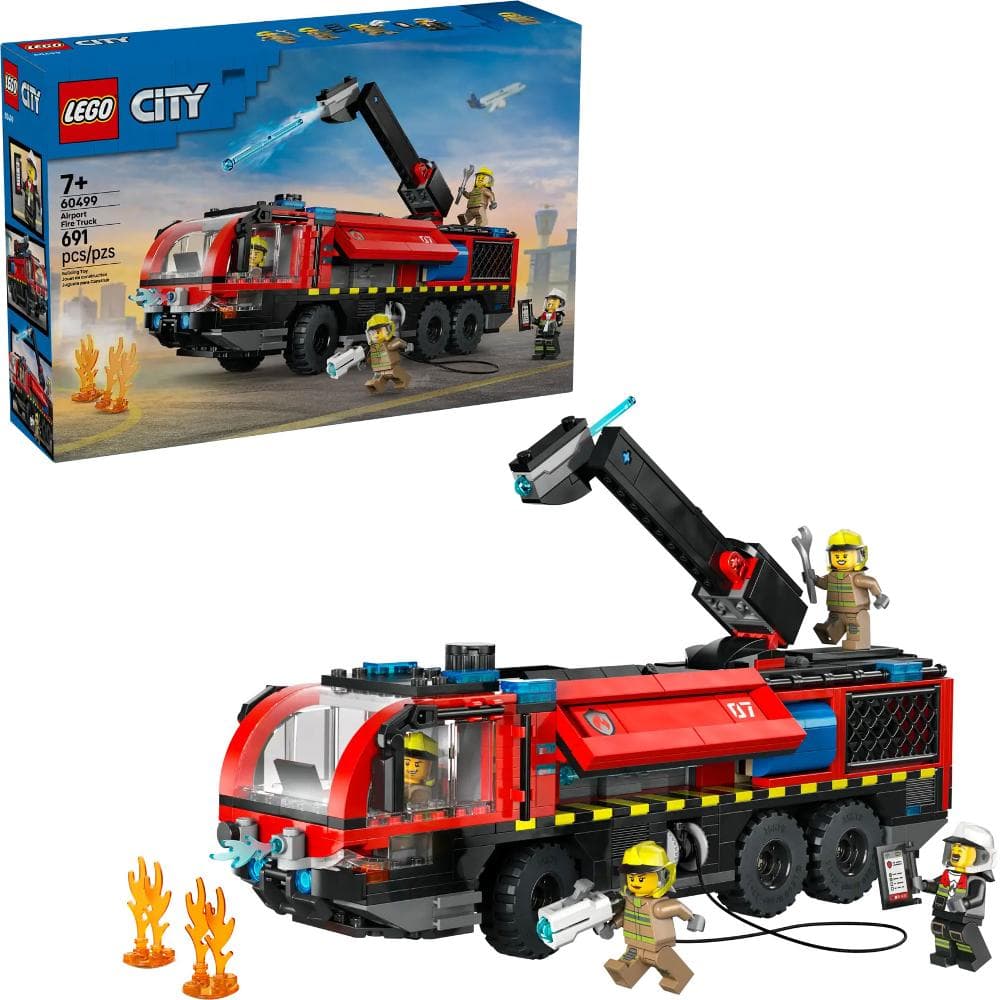 60499 Letiskové hasičské auto LEGO