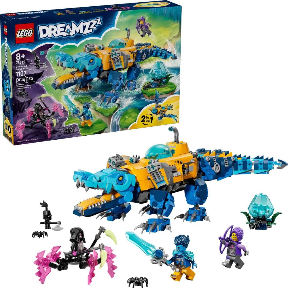 71512 Krokodília ponorka LEGO