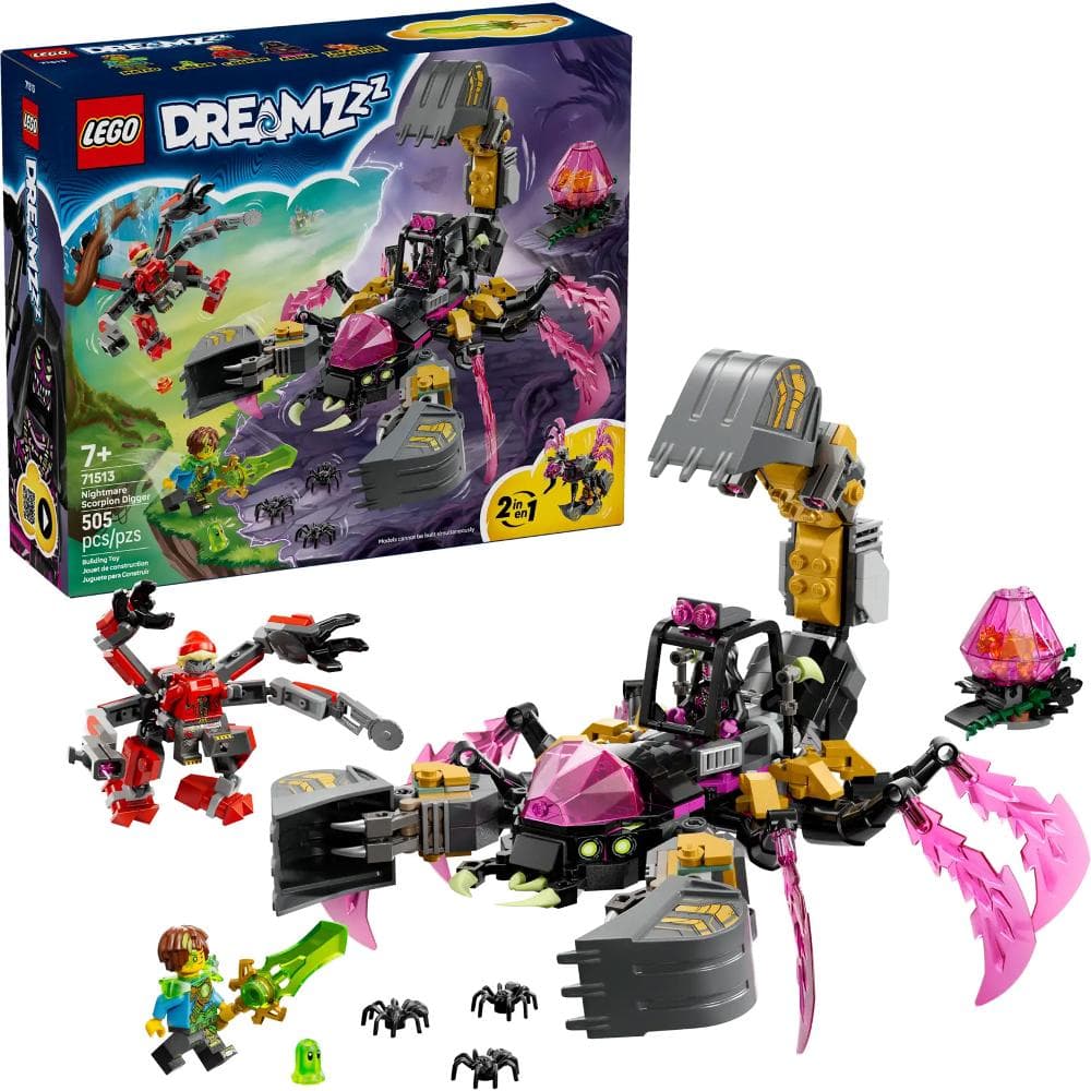 71513 Škorp.rýpadlo z nočných môr LEGO