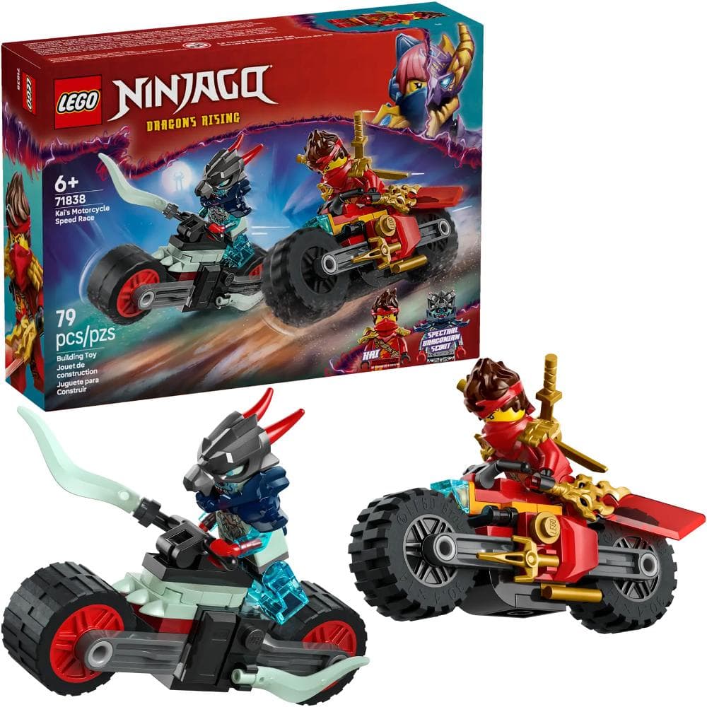 71838 Kai a preteky na motorke LEGO