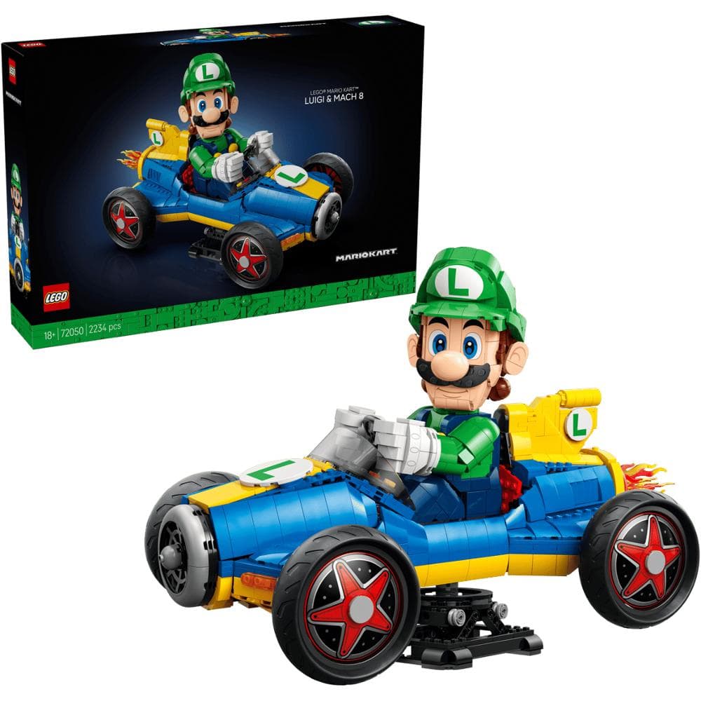 72050 Mario Kart -Luigi a Mach 8 LEGO