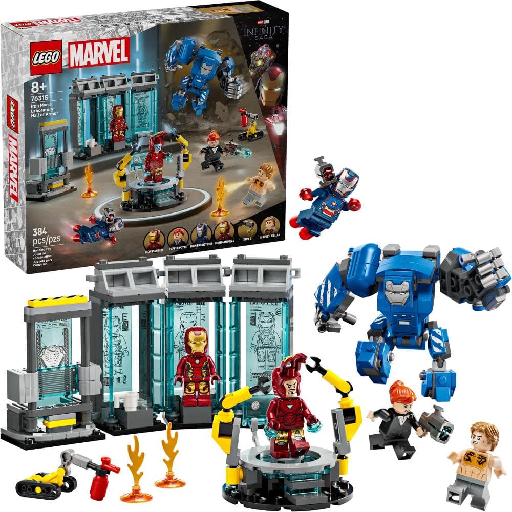 76315 Iron Man a labor.sieň brnenia LEGO