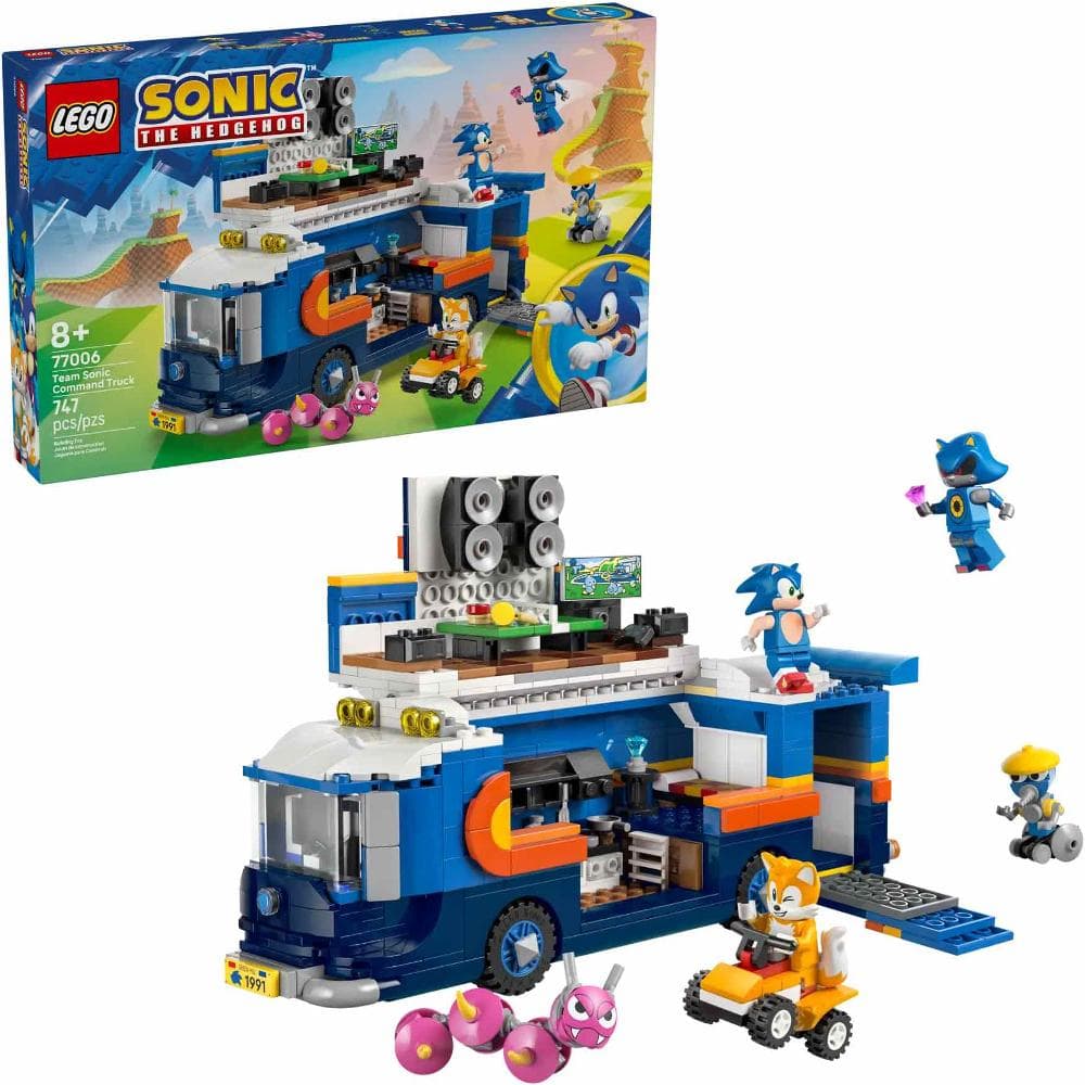 77006 Veliteľské vozidlo tímu Sonic LEGO