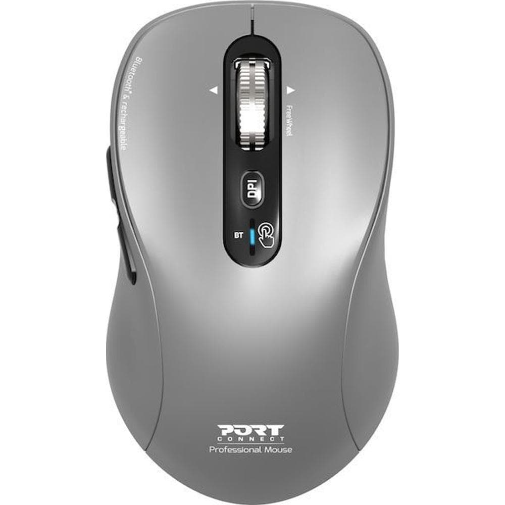 910201 FreeWheel wrl mouse BT Gray PORT