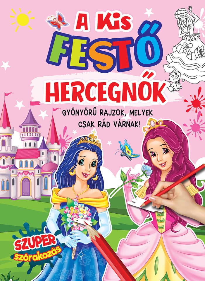 A kis festő Hercegnők (Maďarská verzia)