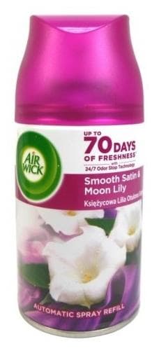 Air Wick náplň 250 ml Smooth satin Moon lily