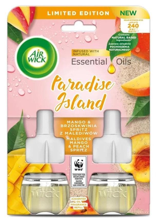 Air Wick náplň 2x19ml Paradise island