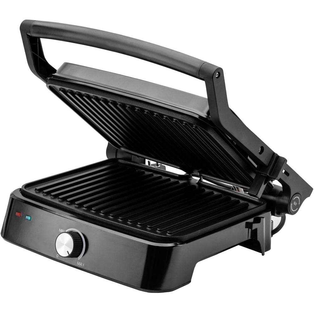 AK-2249 KONTAKTNÝ GRIL ČIERNY HUSLOG