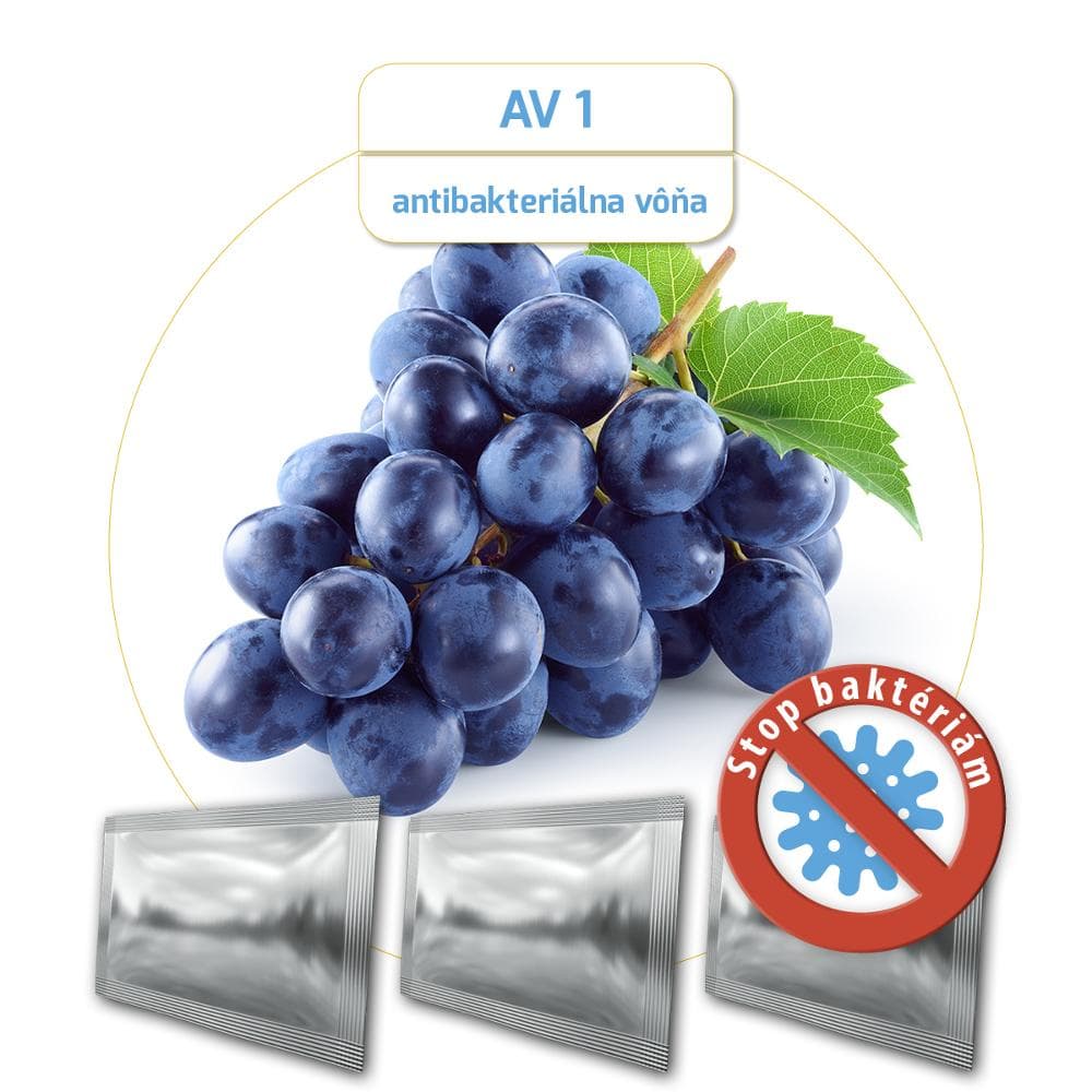 AK AV 3 antibakt. vôňa čierny strapec AK