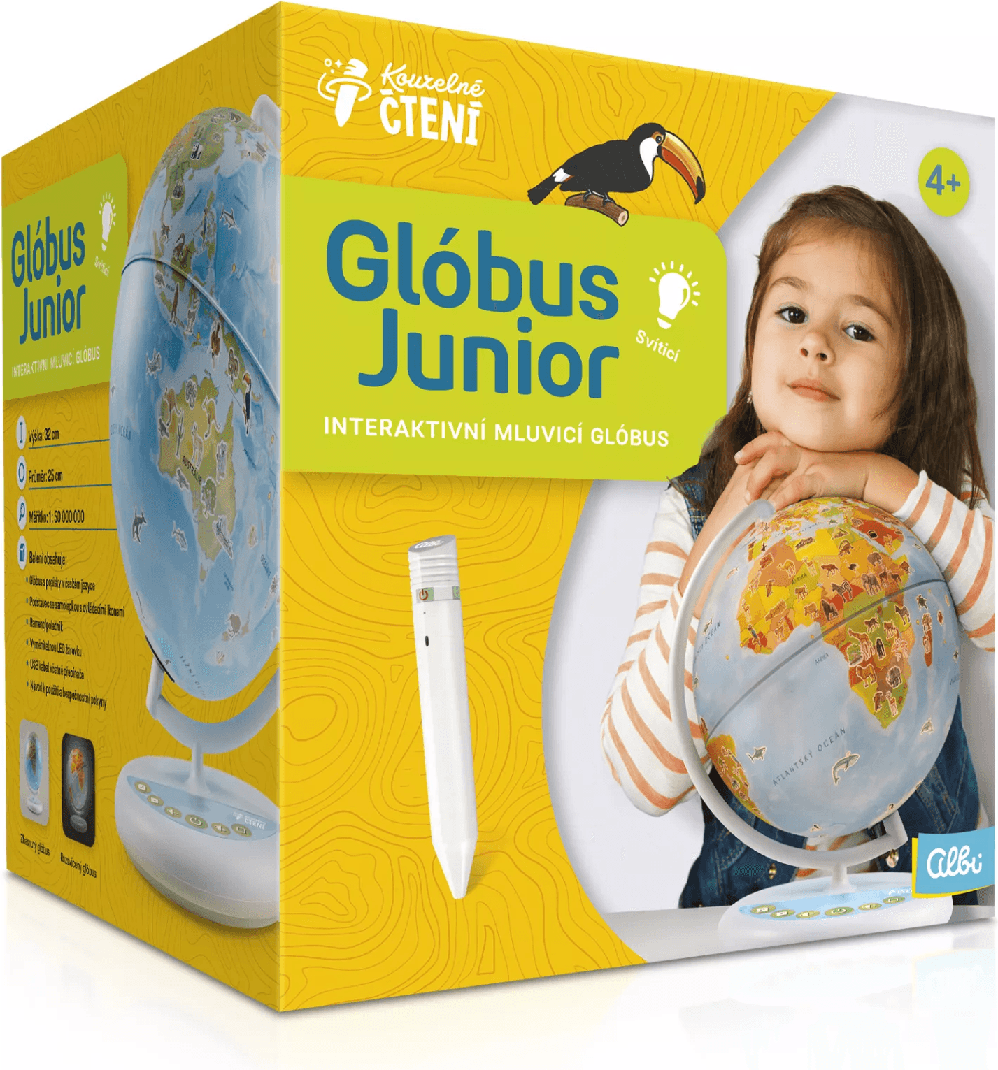 ALBI Kouzelné čtení Glóbus Junior