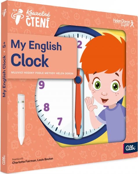 ALBI Kouzelné čtení Hodiny: My English Clock