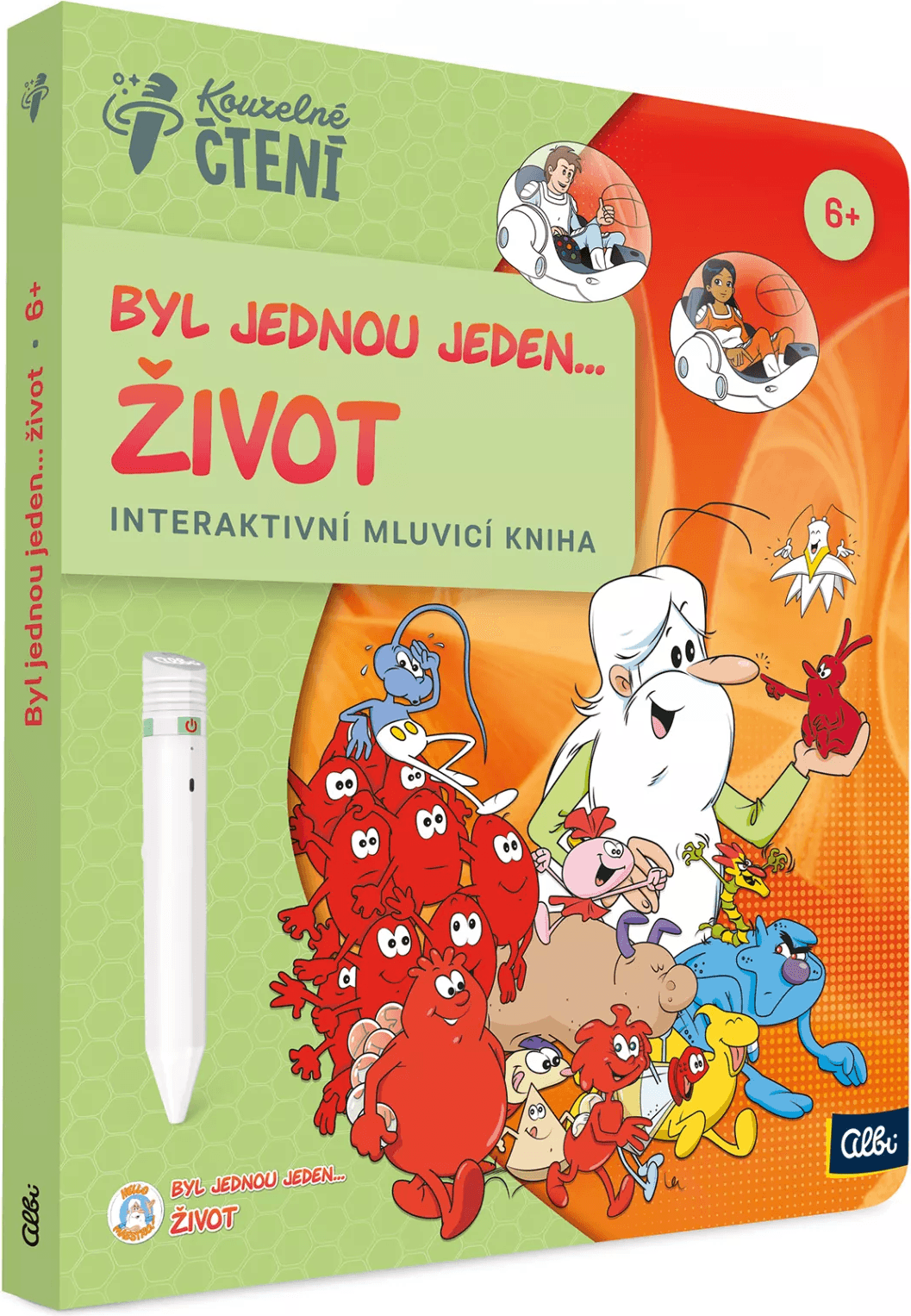 ALBI Kouzelné čtení Kniha: Byl jednou jeden život