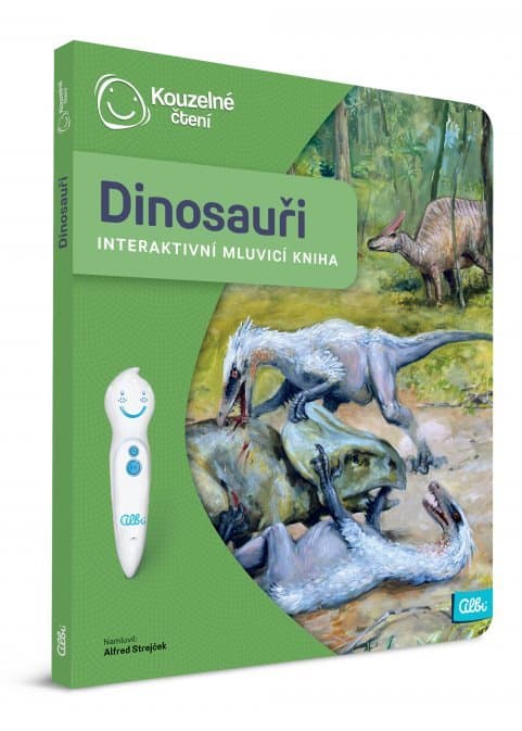 ALBI Kouzelné čtení Kniha: Dinosauři
