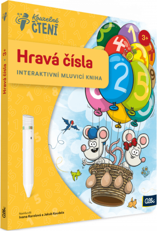 ALBI Kouzelné čtení Kniha: Hravá čísla