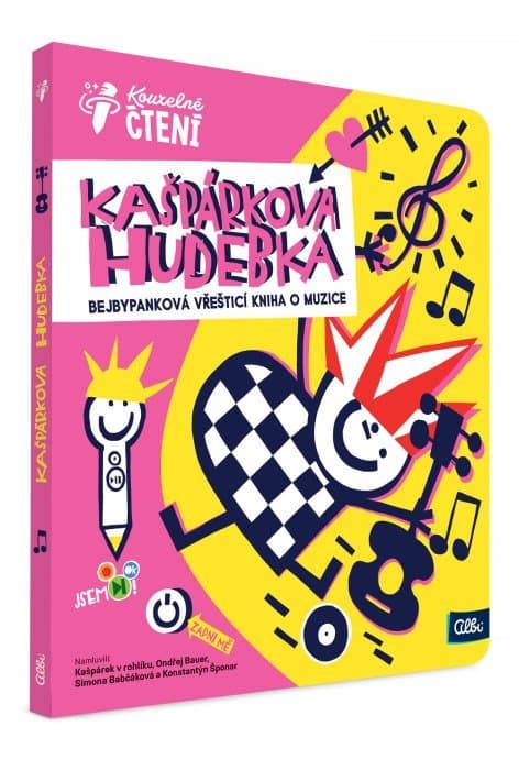 ALBI Kouzelné čtení Kniha: Kašpárkova hudebka