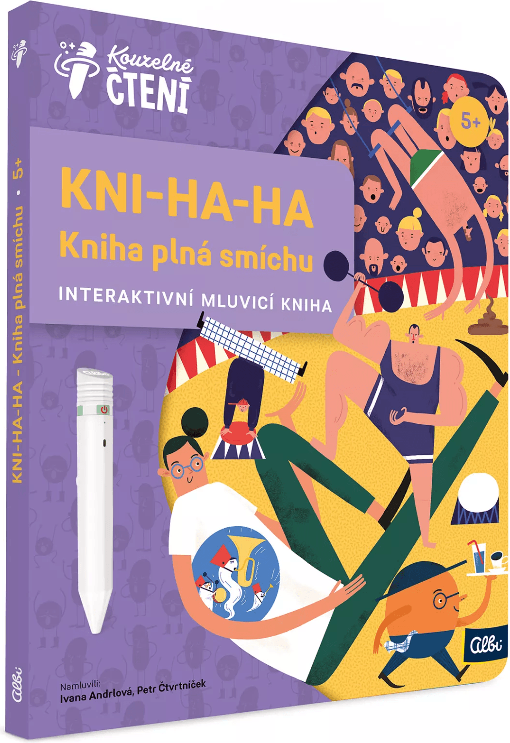 ALBI Kouzelné čtení Kniha: Kni-ha-ha