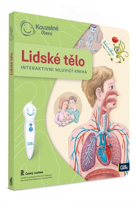 ALBI Kouzelné čtení Kniha: Lidské tělo