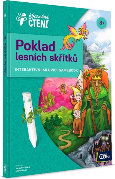 ALBI Kouzelné čtení Kniha: Poklad lesních skřítků