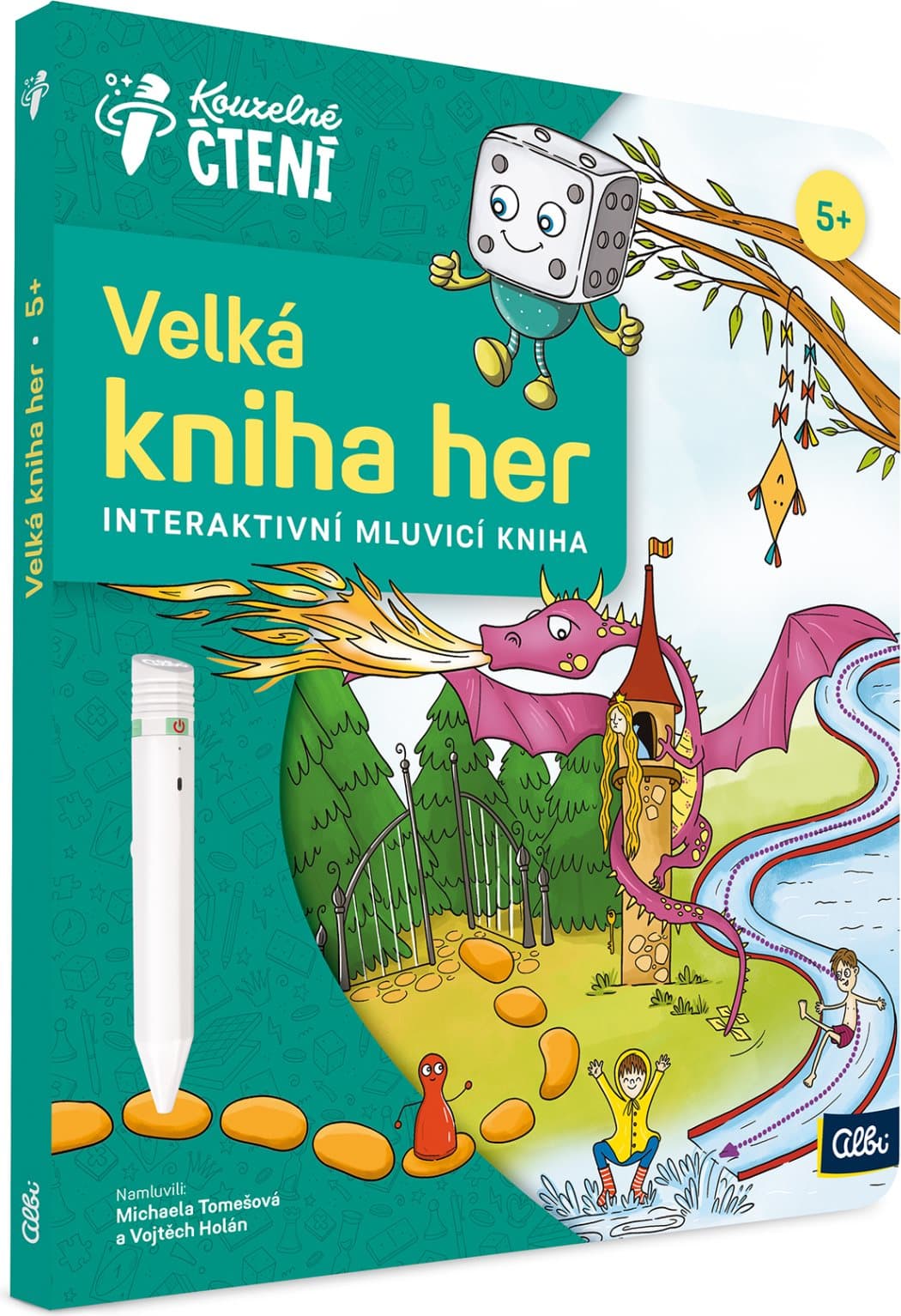 ALBI Kouzelné čtení Kniha: Velká kniha her