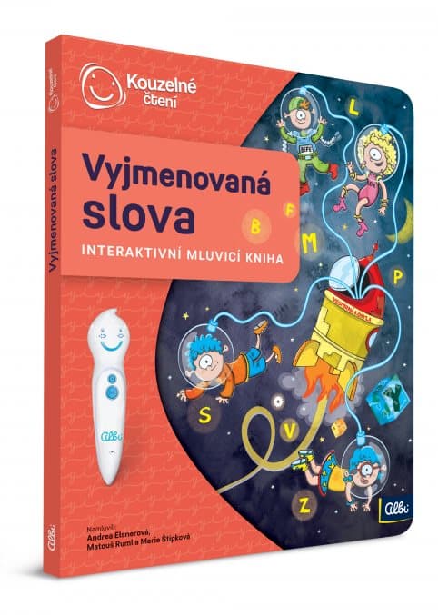 ALBI Kouzelné čtení Kniha: Vyjmenovaná slova